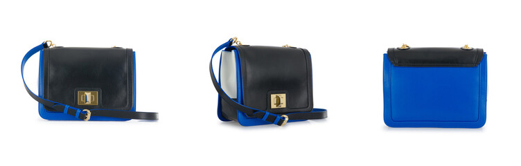 Woman bag isolated on the white background