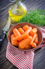 carrot in bowl