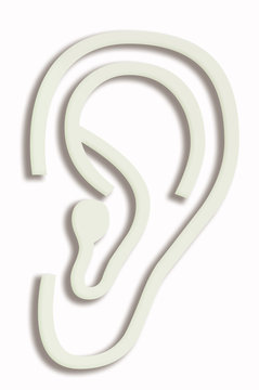 paper ear icon