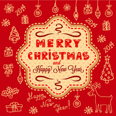 merry christmas card