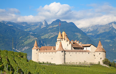 Fototapeta premium Chateau d'Aigle