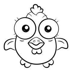 Cartoon chicken