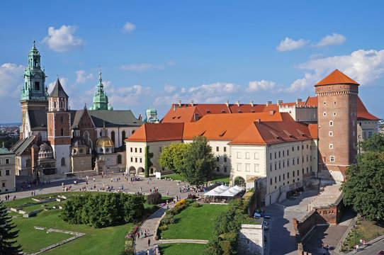 Fototapeta Wawel Castle in Cracow, Poland