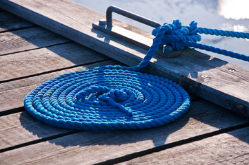 Taurolle im Hafen