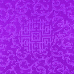 Purple Thai fabric patter