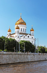 Cathedral of Christ the Saviour near Moskva river, Moscow, Russi