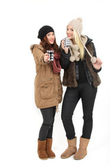 Fototapeta premium Glühwein auf dem Christkindlmarkt