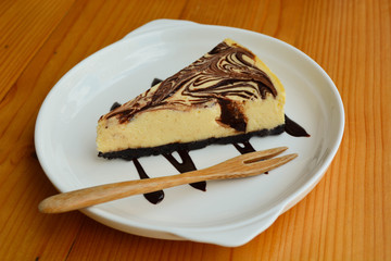 marble cheesecake