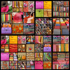 women and men accessories collage