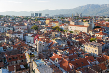 Fototapeta na wymiar Split. View from bell tower13