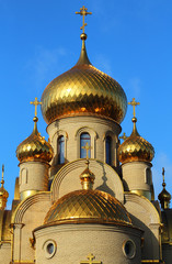 Fototapeta na wymiar Kościół znajduje się w kraju Ukraina