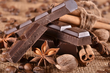 chocolate and spices - 58448651