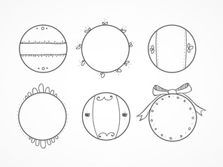 Hand drawn circles II