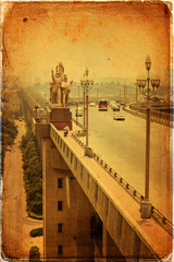 Nanjing - Yangtze River Bridge, built in 1968