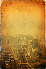 Shanghai skyline - China