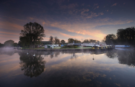 lea valley sunrise 2