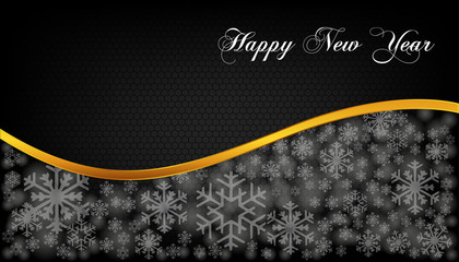 Abstract new year card © Baser
