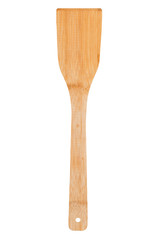 Rustic wooden spatula, useful kitchen tool