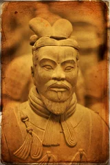 Fototapete Rund Chinesische Terrakotta-Armee - Xian © lapas77