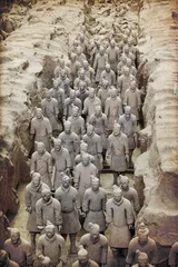 Gordijnen Chinese terracotta army - Xian   © lapas77