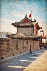Muurstickers Xian - oude stadsmuur © lapas77