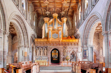 St. Davids Cathedral, Wales, UK