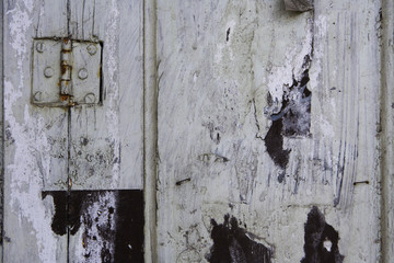 old, grunge wood panels 