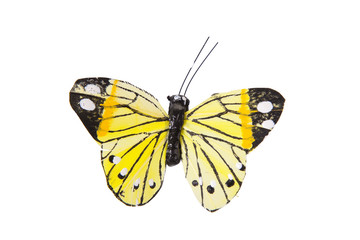 Obraz na płótnie Canvas colorful paper butterflies