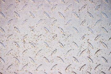 sheet of metal with convex texture