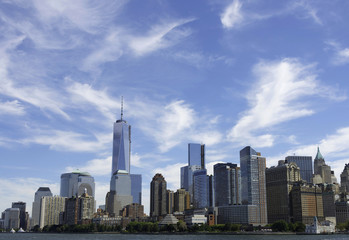 Fototapeta na wymiar Lower Manhattan, New York