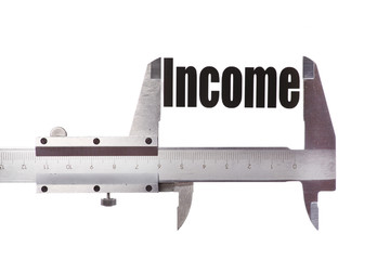 The size of our income
