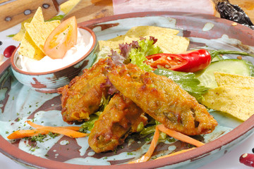 Mexican speciality Jalapenos frito