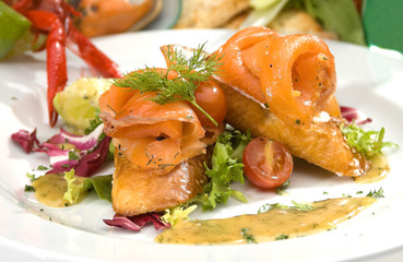 Smoked salmon