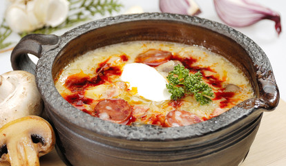 Mushroom soup