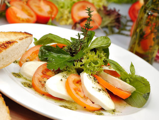 Mozzarella dish