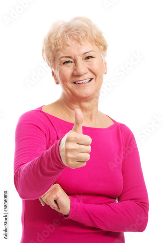 an old woman an old woman