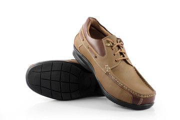 men's shoes isolated on white