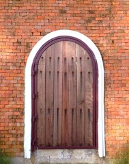 Wooden door