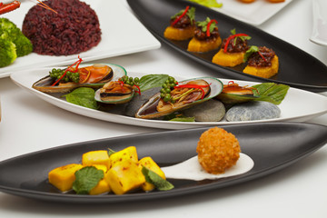 New Zealand mussels.