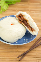 Chinese steamed buns , Baozi