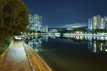 Fototapeta premium Apartment building in Hong Kong
