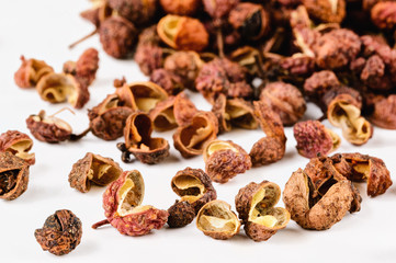 A pile of Sichuan pepper