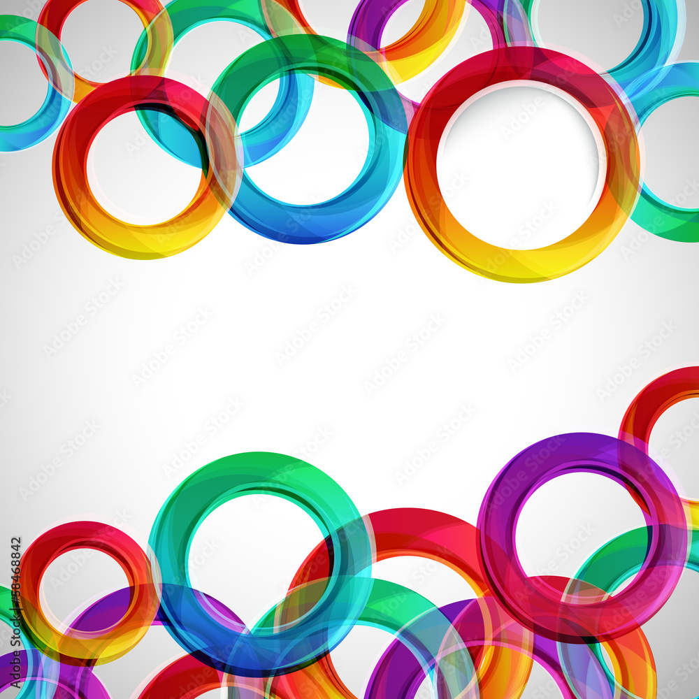 Poster abstract background with design elements.