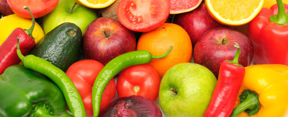 fresh fruits and vegetables