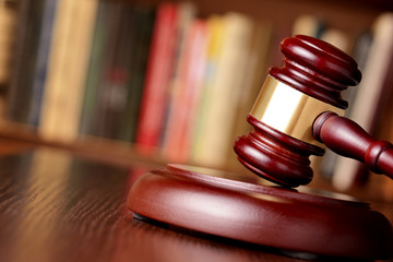 Gavel, symbol of judicial decisions and justice
