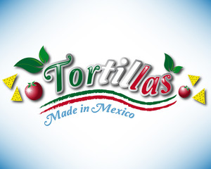 Tortillas made in Mexico