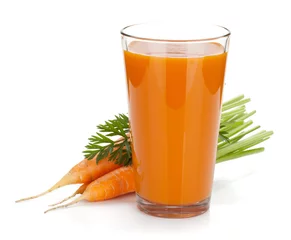 Crédence de cuisine en verre imprimé Jus Jus de carotte frais