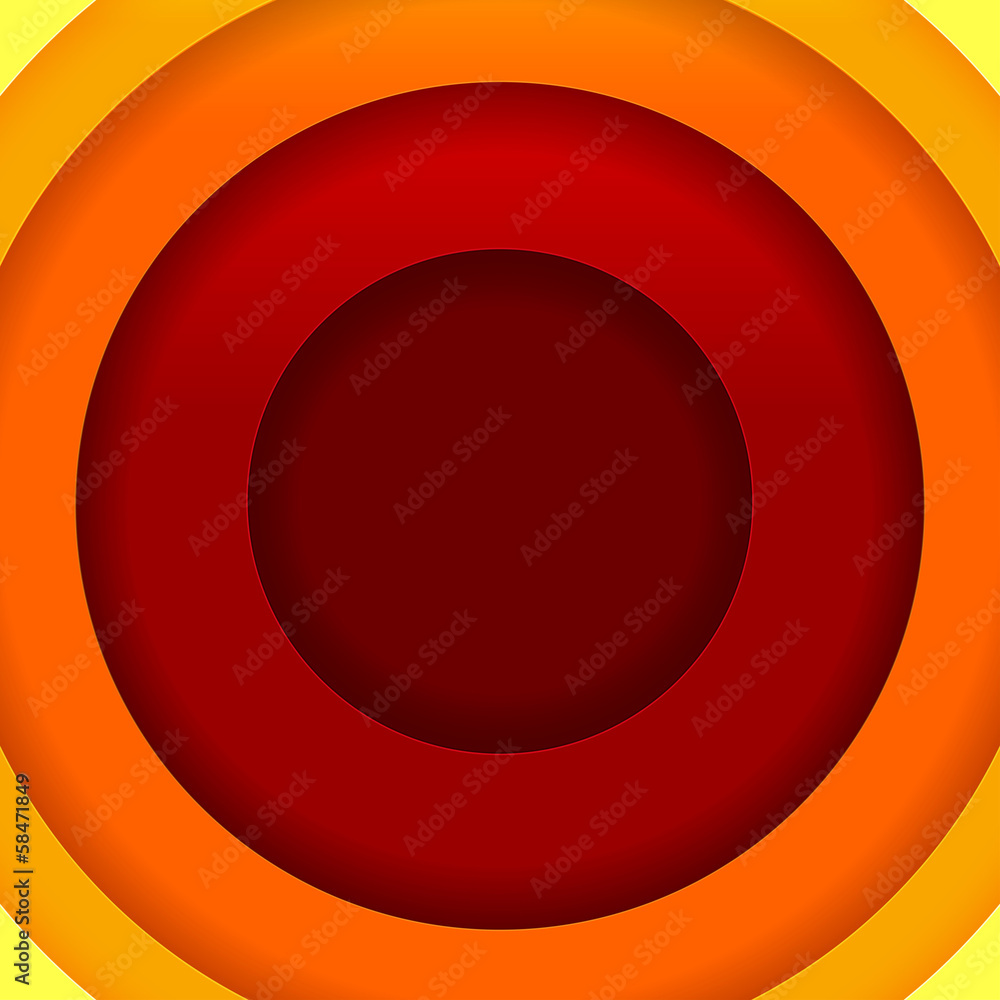 Poster abstract round shapes background