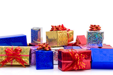 different gift boxes