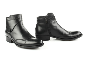 black shoes